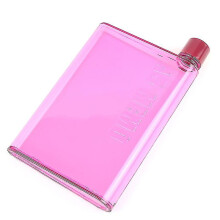 (Pink) Led Pet Dog Puppy Waterproof Pendant Tag Collar Night Safety Flashing Light Up