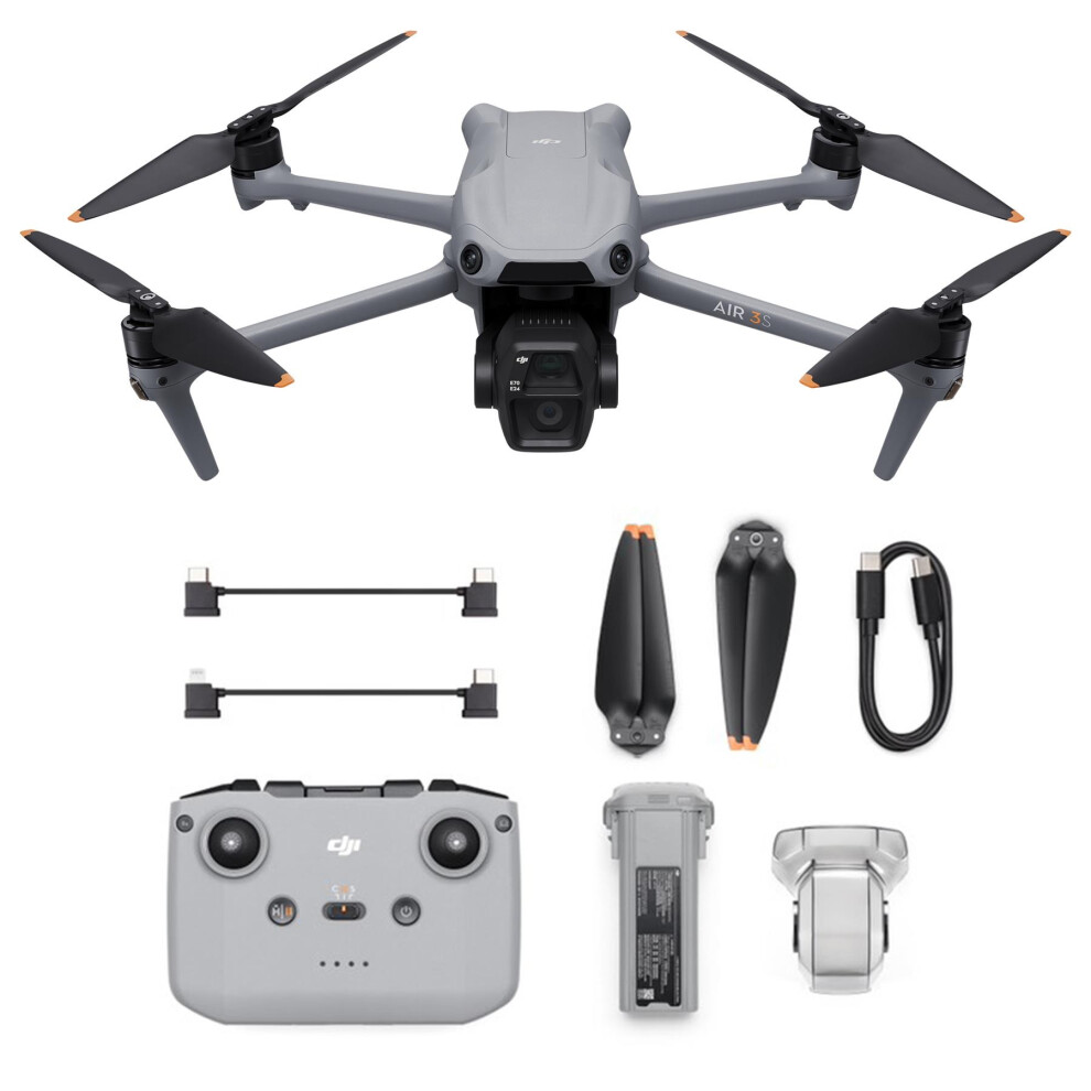 DJI Air 3S Drone With RC-N3 Controller