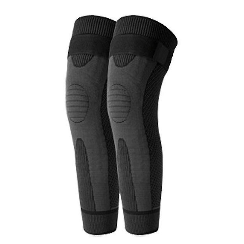 Black (M, ) Selfheating Knee Compression Sleeves, Mugwort Acupressure Self-Heating Support Brace Sports Knee Pads For Men Women