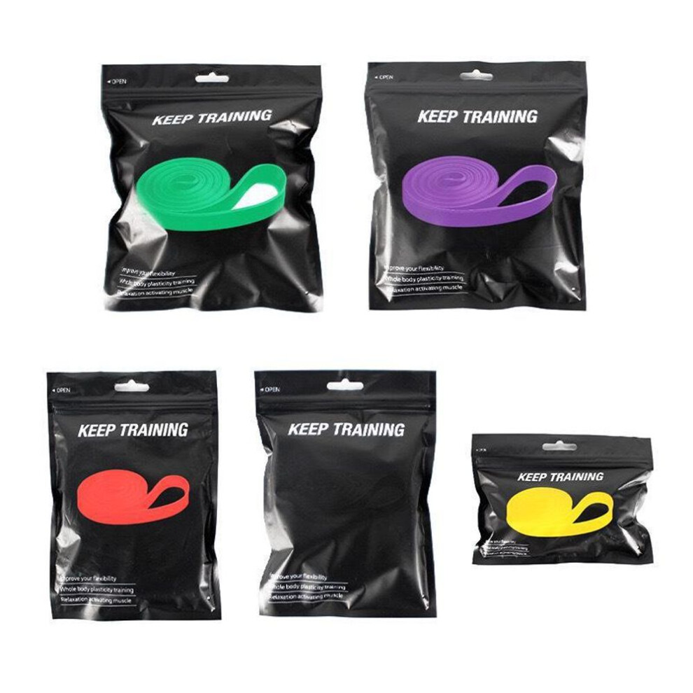 (as the picture, Packaging bags) Multi-functional Cross-border Tpe Resistance Band For Yoga Fitness And Strength Training, Shaping Elastic Pull Rope.