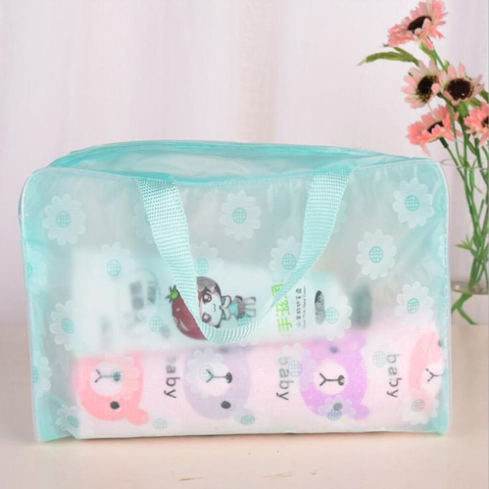 (green) "large Capacity Waterproof Travel And Business Trip Portable Storage Bag For Makeup And Toiletries"