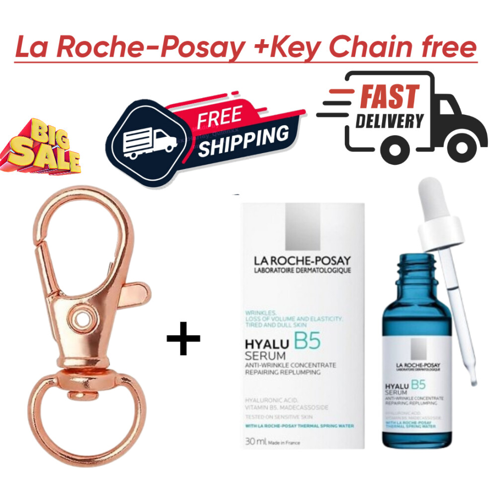 La Roche-Posay HyaluB5 Hyaluronic Acid Serum 30ml + (free keychain)