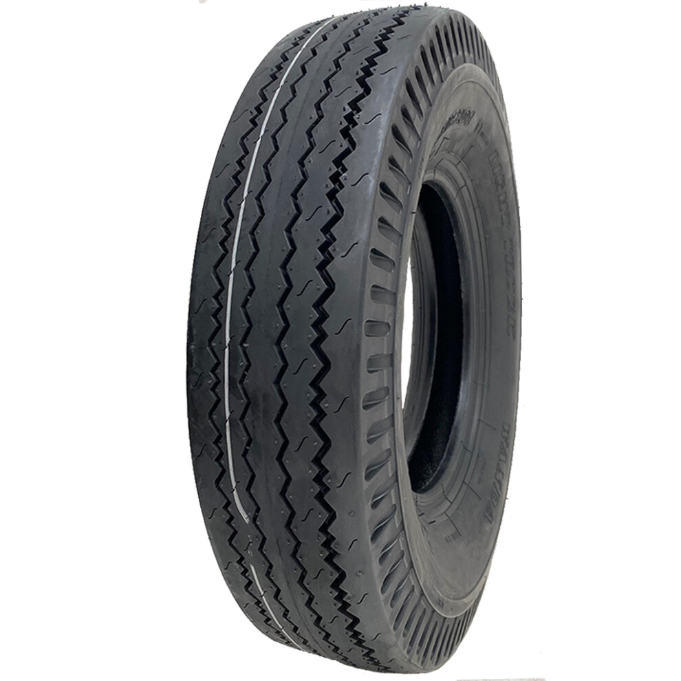 5.00-10 Trailer Tyre 4Ply High Speed E-Marked Road Legal 355Kgs 72N Wanda P802 5056116800770