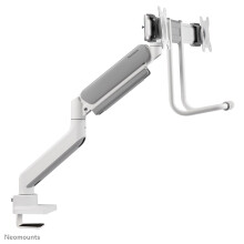 Neomounts DS75-450WH2 x2 Tafelsteun voor scherm 43,2 cm (17) - 81,3 cm (32) wit in hoogte verstelbaar, kantelbaar