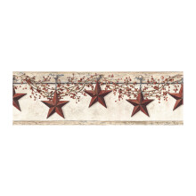 Nstenn tapety York HK4664BD To nejlep z country Hanging Star Off White Water Activated Border