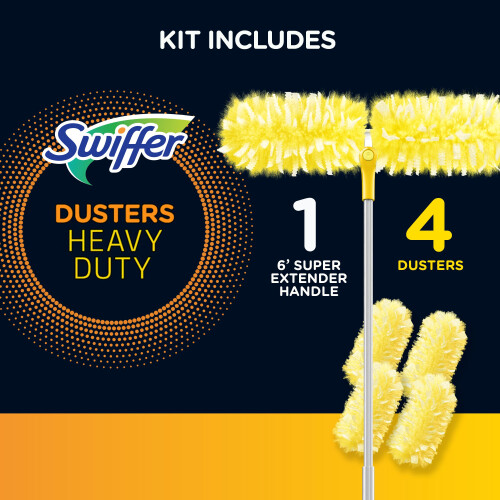 Swiffer Staubt?cher, Heavy Duty Starter Kit, Super Extender-Griff 1