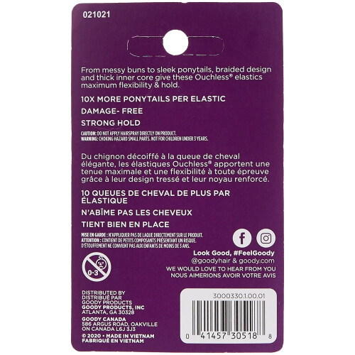 Goody ouchless fltad mini elastik 50 rkning 1