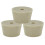 Boret gummiprop nr. 10 s?t p? 3 2