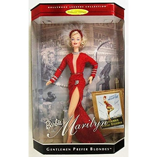 Barbie Barbie ως Marilyn Monroe στη Κούκλα Gentlemen Prefer Blondes 1