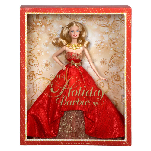 Barbie Mu   eca Barbie de colecci   n navide   a de 2014 2