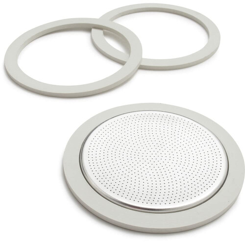 Bialetti Bialetti Replacement Gaskets and Filter For 9 Cup Stovetop Espresso Coffee Makers 2