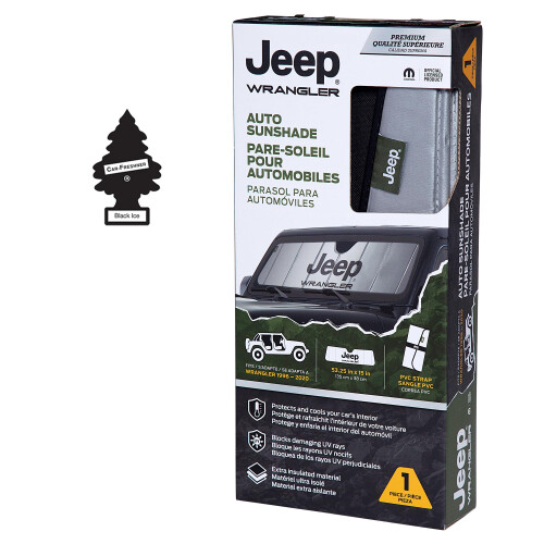 Jeep Wrangler Custom-Fit Auto Sunshade 1