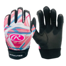 RAWLINGS REMIX T-Ball/Coach Luvas de rebatidas de arremesso | Meninos e meninas Tamanho da juventude XS | Rosa