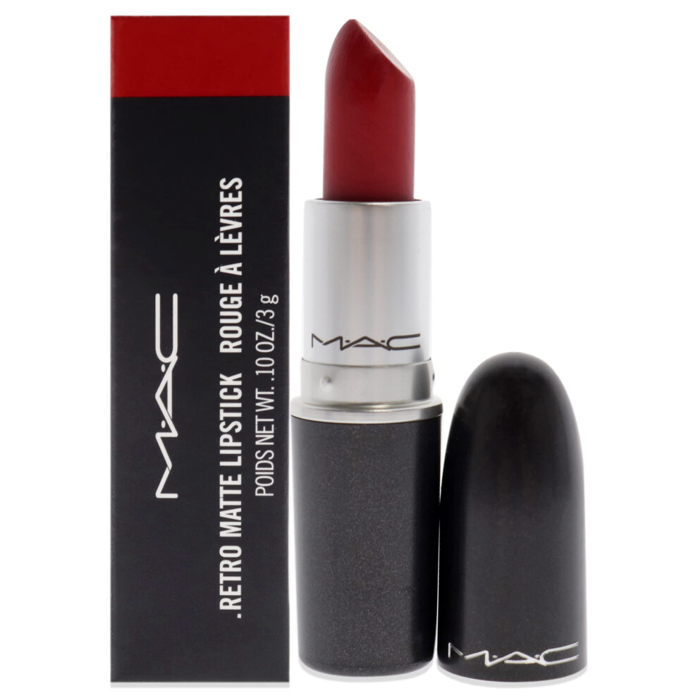 MAc Retro Matte Lipstick Ruby Woo, 1 count, Multicolor, 010 Ounce