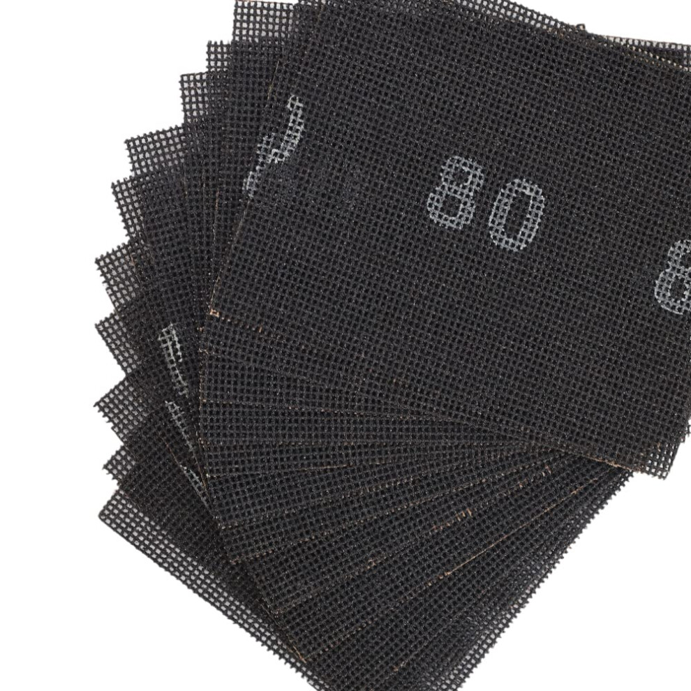 Scottchen 12 Fogli Abrasivi 1/4 (12 Pezzi) 14 X 11,4 Cm Per Levigatrici Palm Grana 80-image