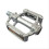MKS RMX Pedals, Silver, 9/16 Inch 3
