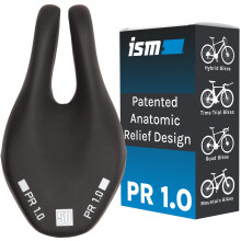 ISM PR 1.0 Sage de velo sans norde - selle de velo de relief anatomique pour velos hybrides velos de contre-la-montre et de velos de montagne - p