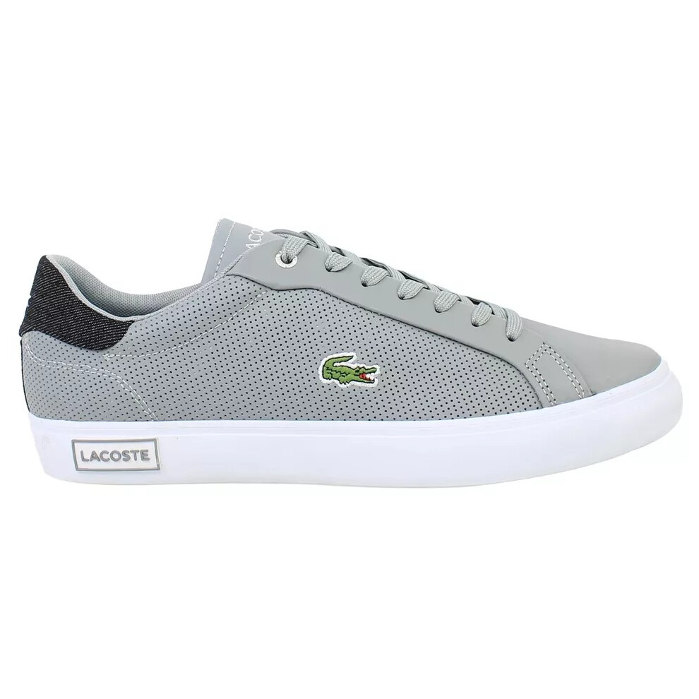 (UK 8) Lacoste Power Court 2.0 Men's Trainers Grey/Black