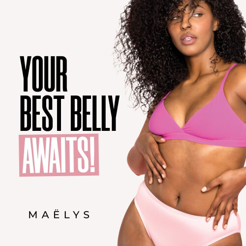 MAALYS cosmetics B-FLAT Bauchstraffungscreme 1