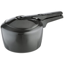Hawkins Futura 3 liter snelkookpan met hard geanodiseerd binnendeksel Snelkookpan Pannenkoker Zwart (FP30)