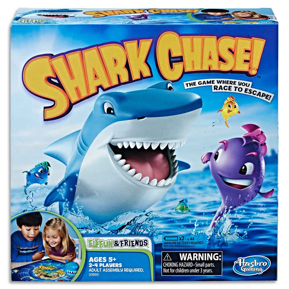 Juego De Persecuci N De Tiburones Hasbro Elefun And Friends-image