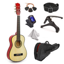 30"""" dreven gitara s puzdrom a pr slu enstvom pre deti/dievcat /chlapcov/zaciatocn kov (pr rodn )