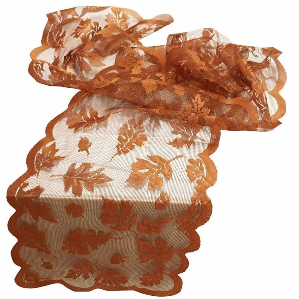 Maple Leaf Lace Table Runner Perfect For Fall Dinner Parties Restaurant Decor