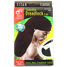 Titan Super Jumbo Size Spandex Dreadlock Cap