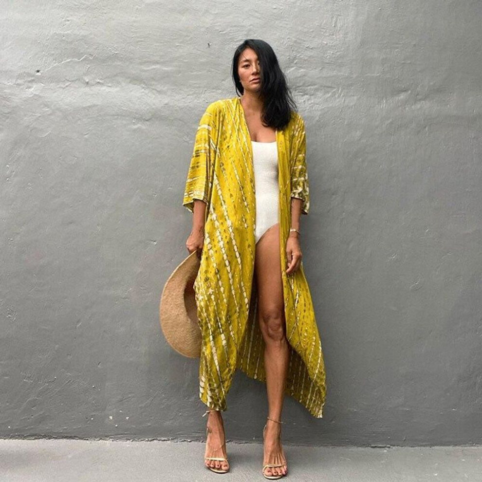 (marble, OneSize) 2022 Summer Dress Beach Cover Ups For Swimwear Women Blouse Black Tie Dye Swimsuit Cape Casual Loose Beachwear Outfits 21668