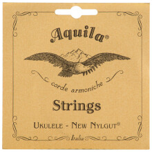 Aquila New Nylgut AQ-31 Konzert-Ukulele-Saiten in Quinten  CGDA  1 Satz mit 4 Stck