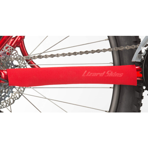 Lizard Skins Small Neoprene Chainstay Protector - Rosso 1