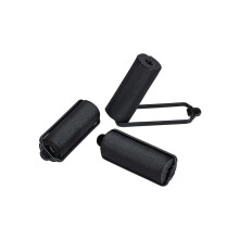 Accesorii de par cu ondula?ie cu role din satin