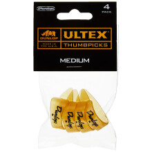 JIM DUNLOP 9072P Ultex Thumbpicks Medium 4/Player's Pack