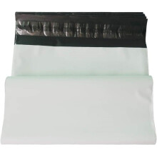 15 x 19 palcov biele polyetyl nov ob lky so samolepiacim uz verom, plastov po tov ta ky, 10 ks