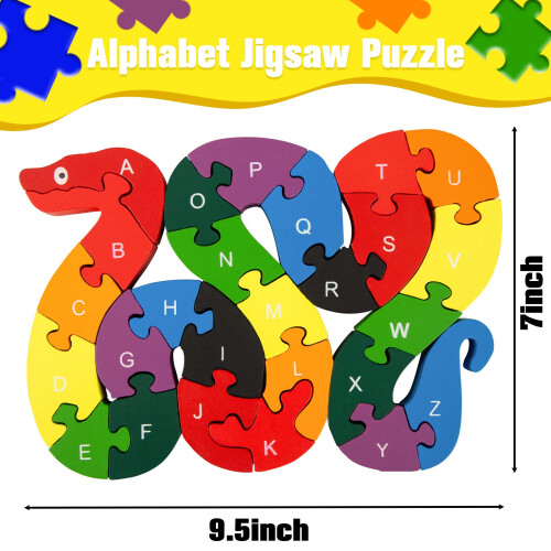 Lovestown Alphabet Jigsaw Puzzle Building Blocking 1