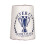 Cono da biliardo/piscina Silver Cup bianco gesso 1
