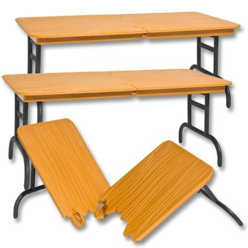WWE Lot de 3 tables cassables marron pour figurines de catch