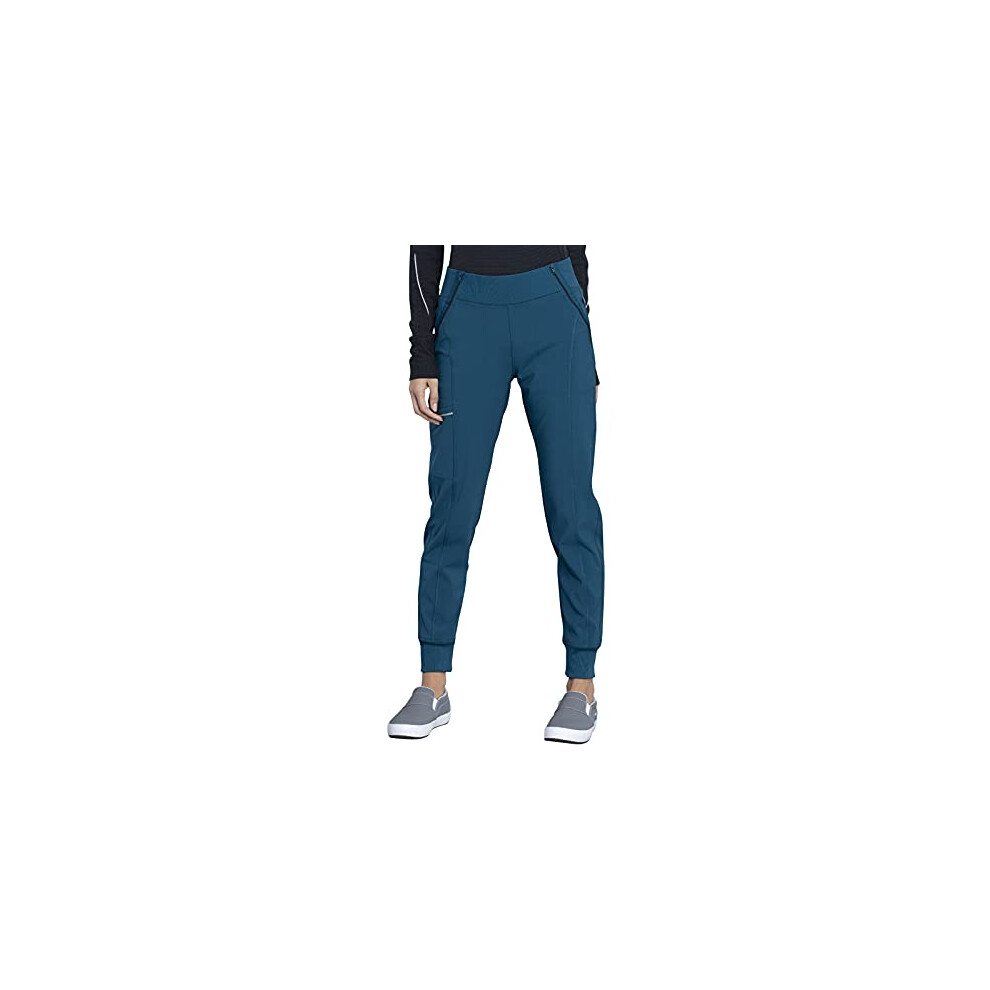 Pantalon de surv?tement taille mi-haute Cherokee Infinity pour femme cK110AP, S Petite, bleu cara?bes