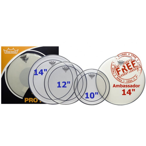 Remo Drumhead Pack (PP-0270-PS) 2