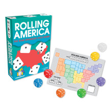 Gamewright Rolling America The Star Spangled Dice Actionspel Flerfrgad 5"""" 96 mnader till 192 mnader