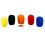 Hisonic LPWS5P Headset/Lavalier-Mikrofon-Windschutz, 5er-Pack 1