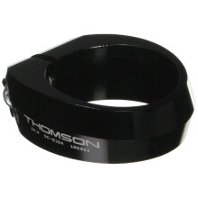 Thomson Fietszadelpenklem (31,8 mm Zwart)