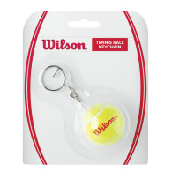 Wilson Sportartikel Mini Tennisball Schlüsselanhänger, Gelb (WRZ545004)