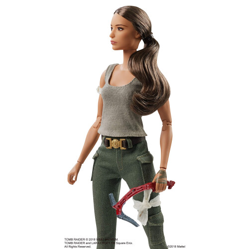 Barbie Boneca de boneca de boneca da Barbie Tomb Raider 2
