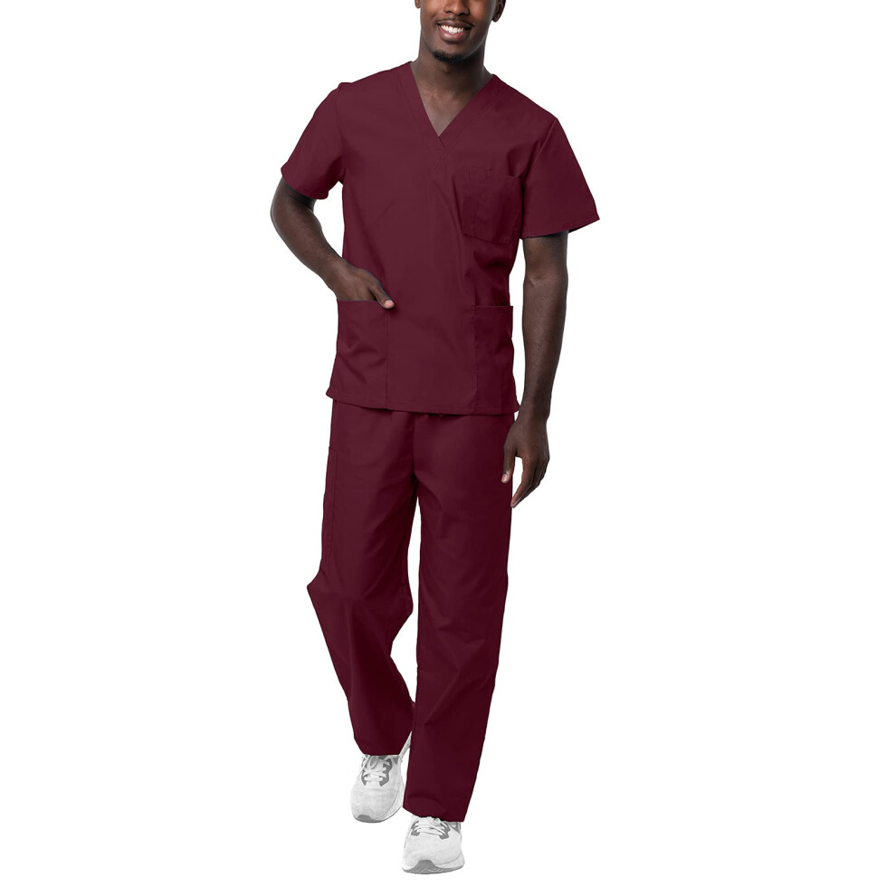 Sivvan S8400BRGM Scrub Medici, Rot (Burgundy), Medium-Us Donna-image