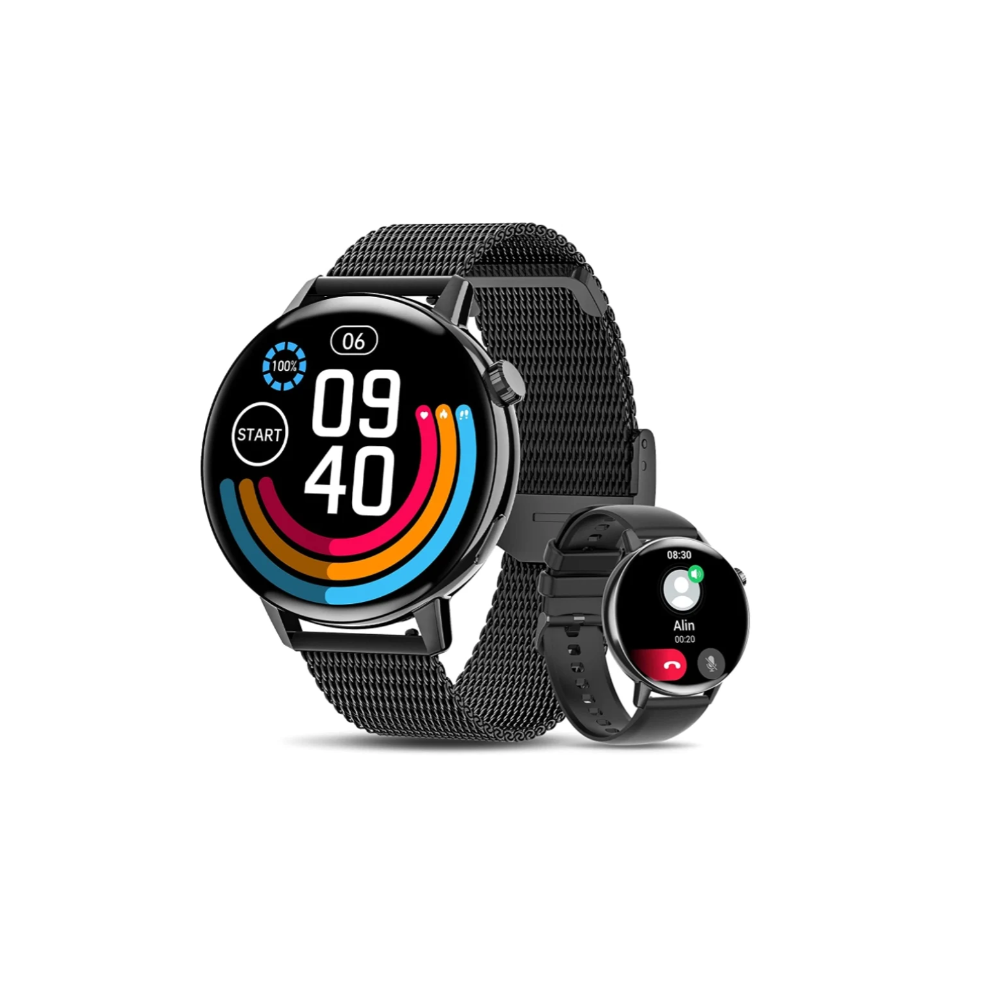 Men's Bluetooth Call Smartwatch, Ip67 Waterproof, Android/Ios (Black) Black 9331562908468
