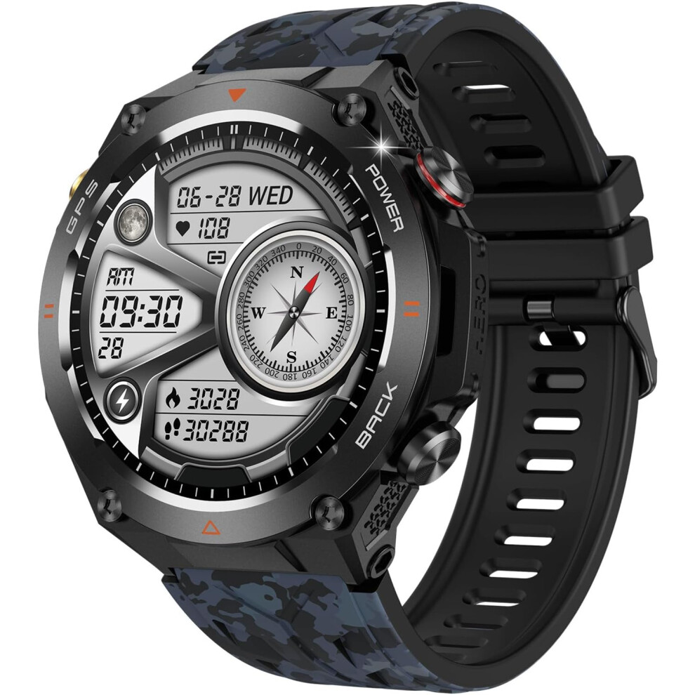 Montre intelligente pour iPhone et Android montre intelligente robuste