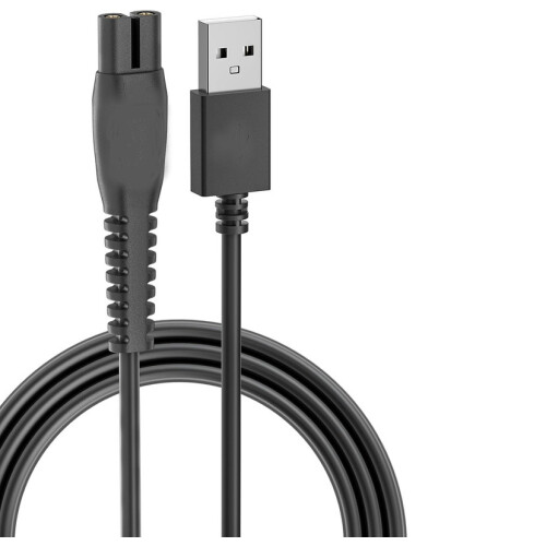 USB Battery Charger Cable For Philips OneBlade Intimate QP1924/30