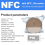 100 kpl NFC Tags -tarra, jossa NTAG213 Chip Blank 2