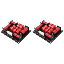 2X 400W 3 Way Crossover Divider Hifi Tweeter Woofer Speaker 1250H/5000HZ with High-Pitched Protection